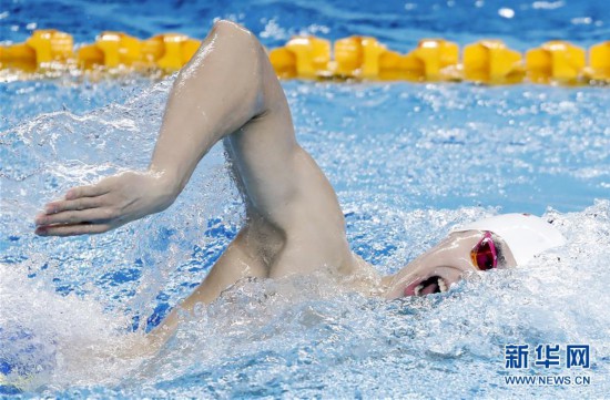（体育）（4）游泳——FINA冠军系列赛（北京站）：孙杨夺得男子200米自由泳冠军